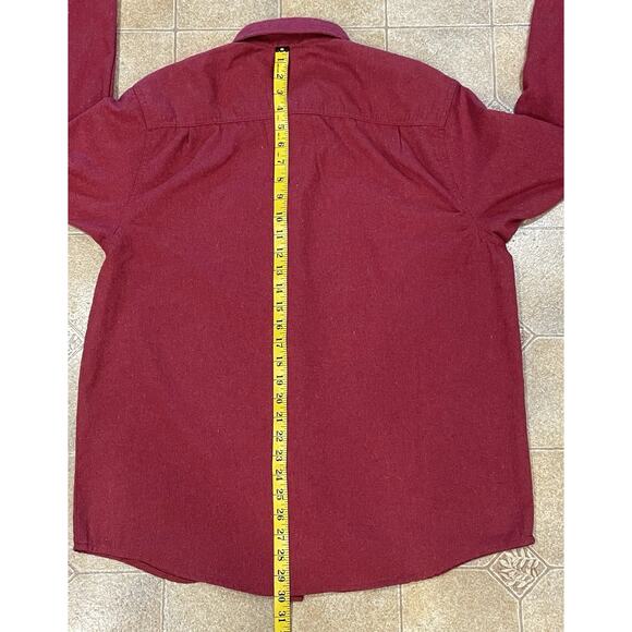 Coleman Shirt Men’s Size Large Red Flannel Button Down Outdoor Camping Casual - Picture 6 of 12
